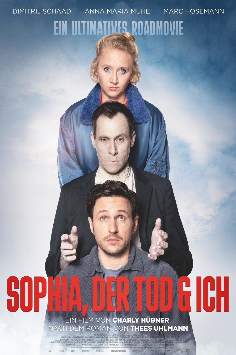 German poster of the movie Sophia, der Tod und ich
