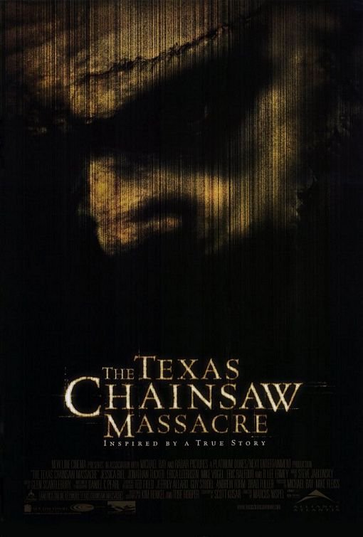 L'affiche du film The Texas Chainsaw Massacre