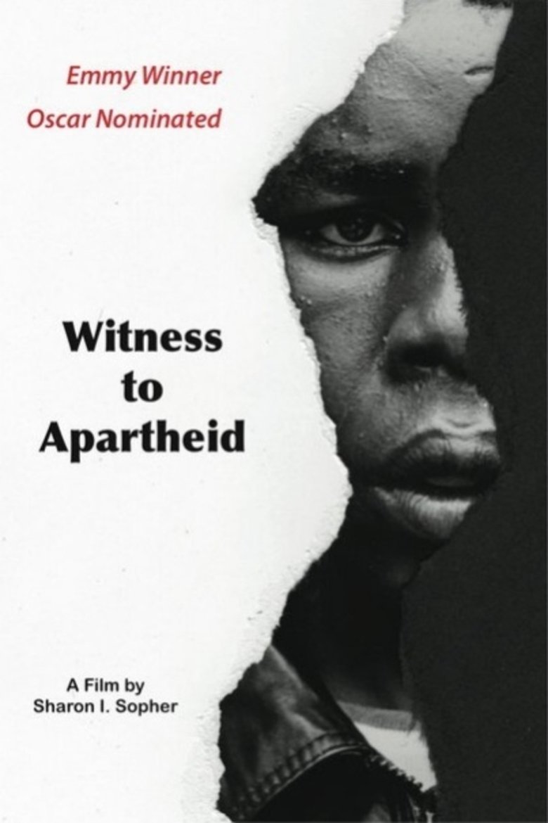L'affiche du film Witness to Apartheid