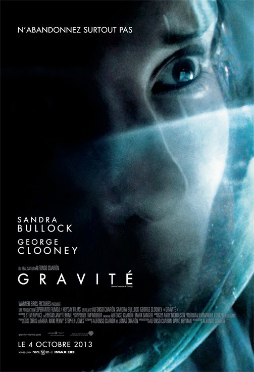 L'affiche du film Gravity