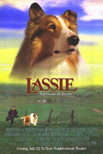 L'affiche du film Lassie