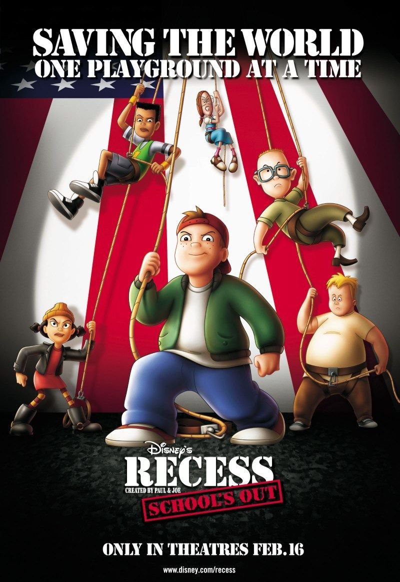 L'affiche du film Recess: School's Out