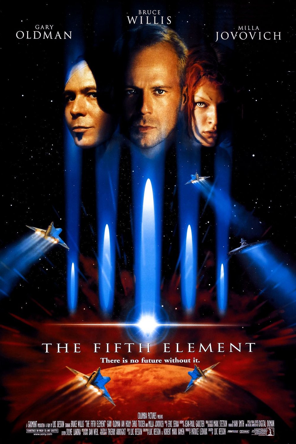 L'affiche du film The Fifth Element