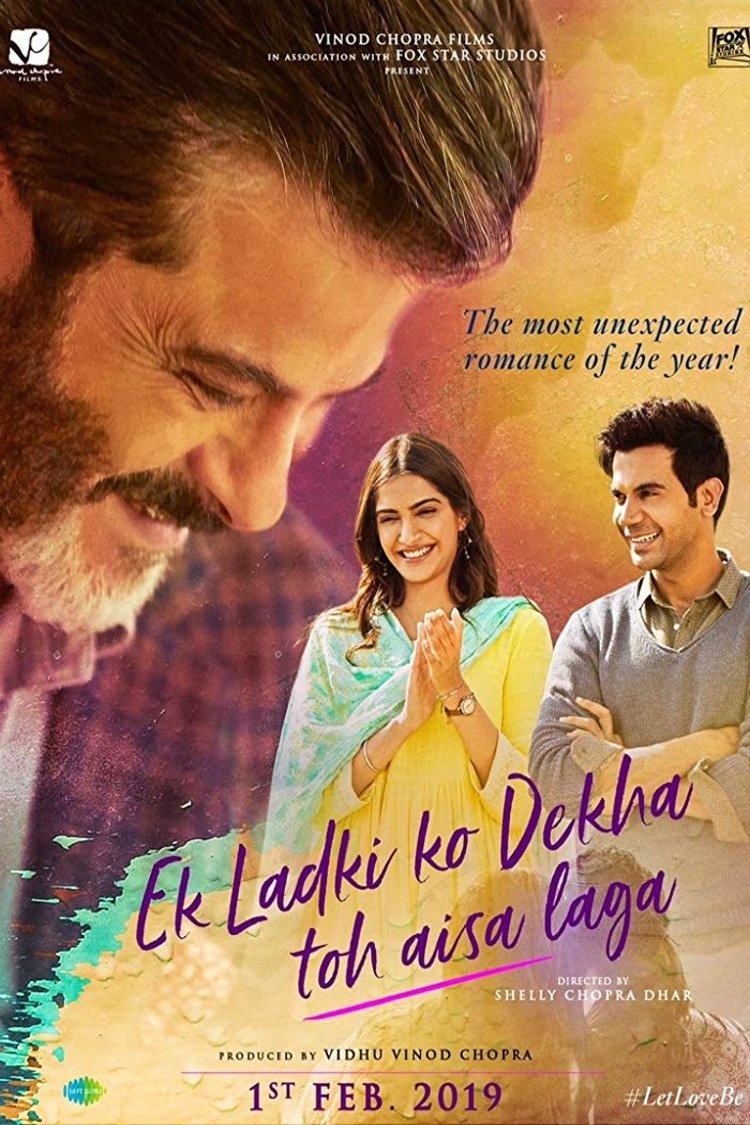 Hindi poster of the movie Ek Ladki Ko Dekha Toh Aisa Laga