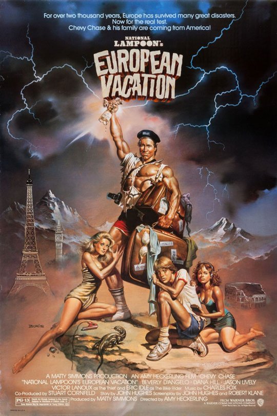L'affiche du film European Vacation