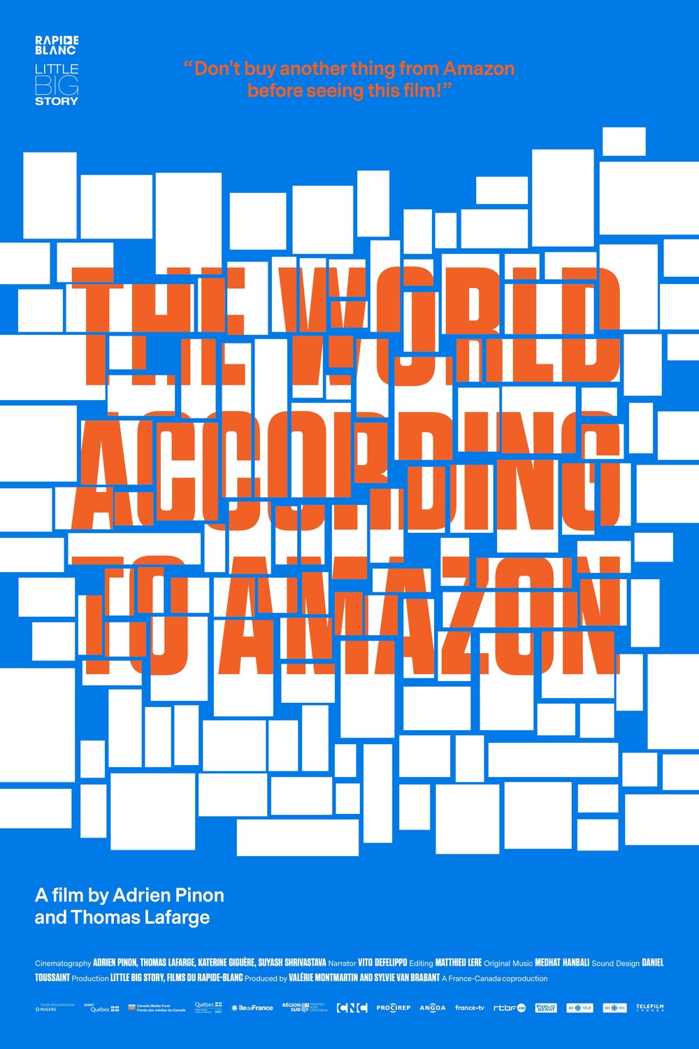 L'affiche du film The World According to Amazon