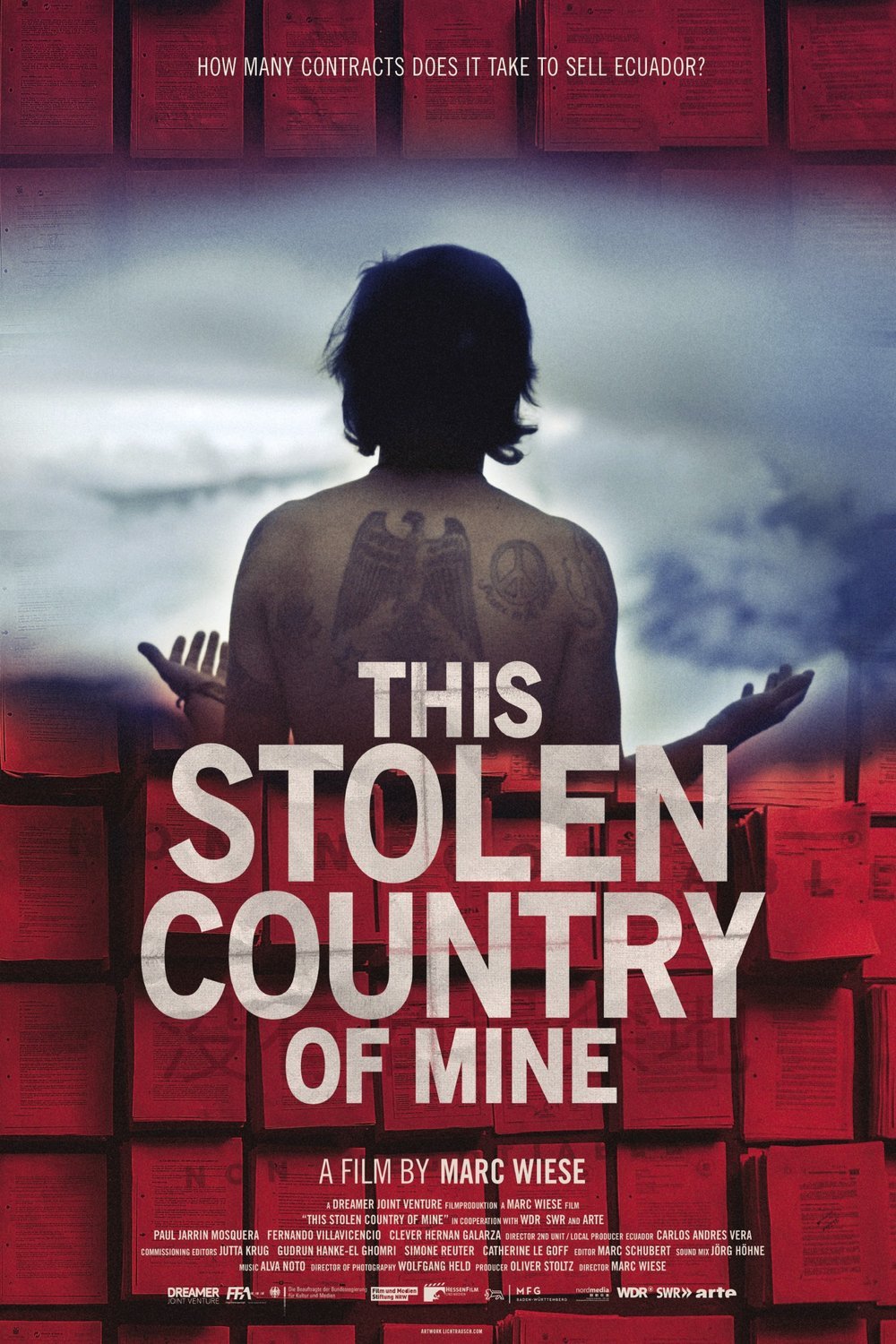 L'affiche originale du film This Stolen Country of Mine en espagnol