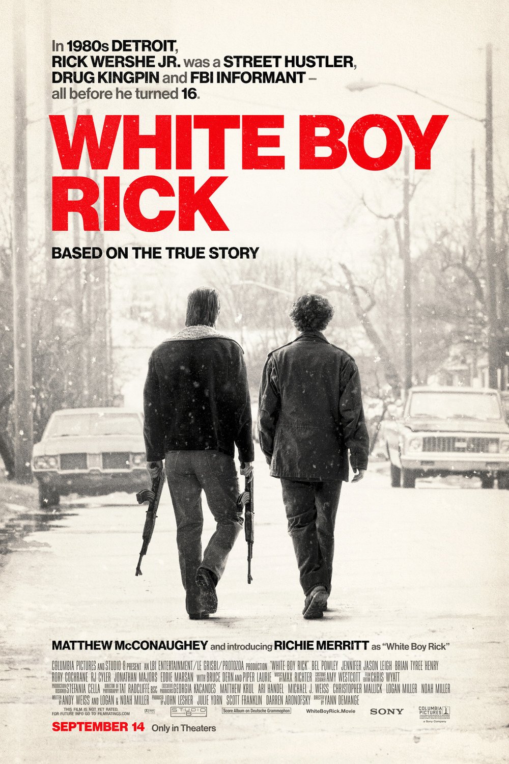 L'affiche du film White Boy Rick
