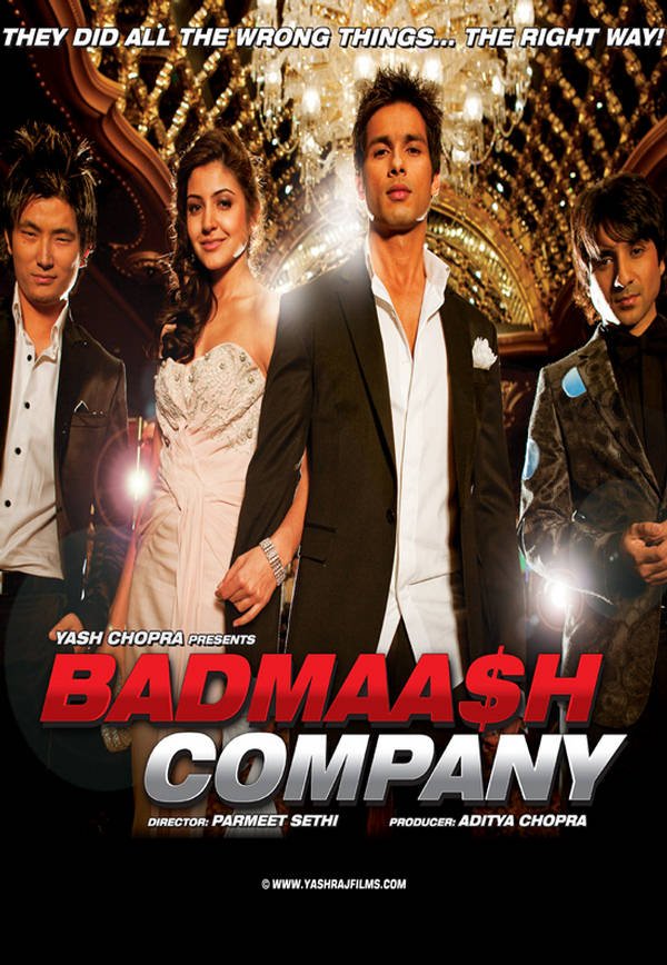 L'affiche du film Badmaash Company