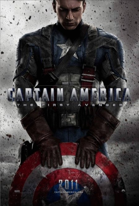 L'affiche du film Captain America: The First Avenger