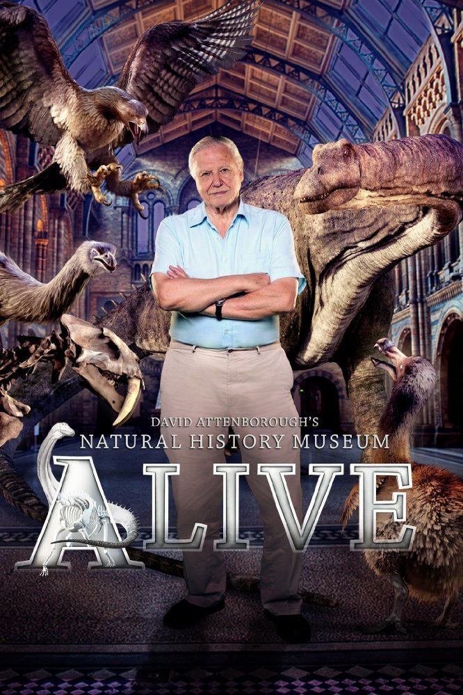 L'affiche du film David Attenborough's Natural History Museum Alive