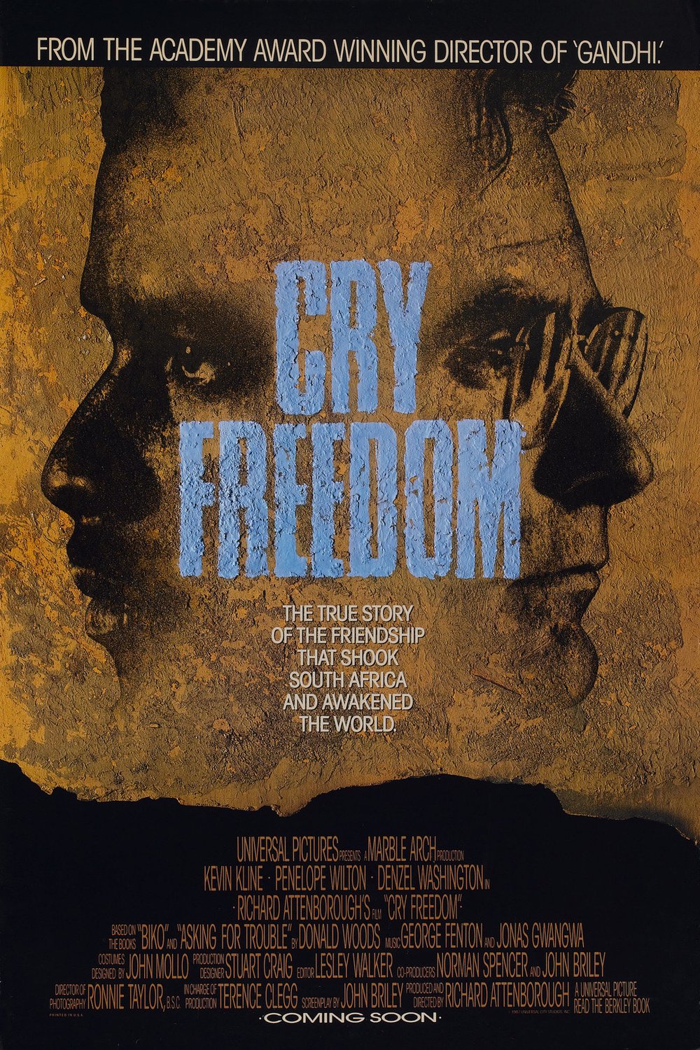 L'affiche du film Cry Freedom