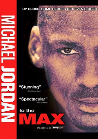 L'affiche du film Michael Jordan au Max