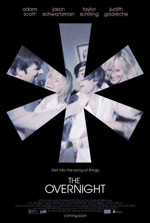 L'affiche du film The Overnight