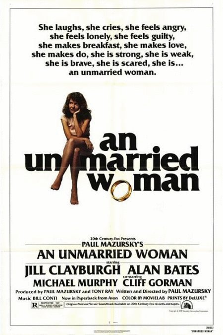 L'affiche du film An Unmarried Woman
