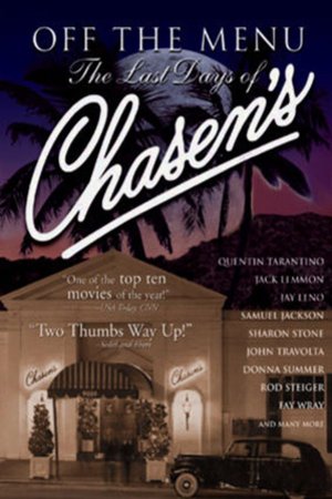 Poster of the movie Off the Menu: The Last Days of Chasen's