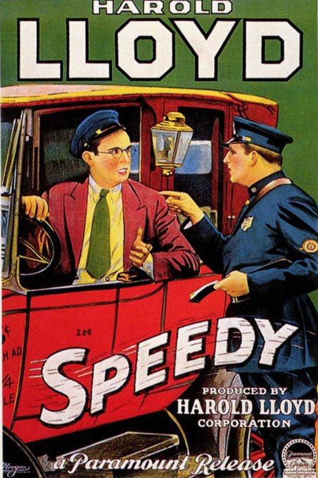 L'affiche du film Speedy