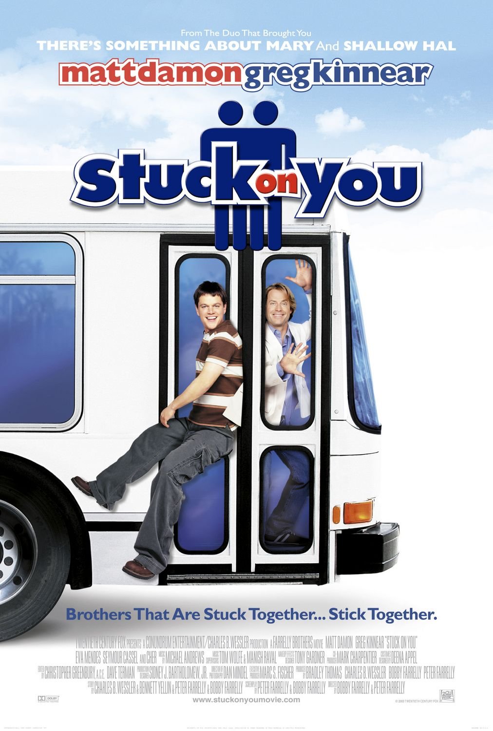 L'affiche du film Stuck On You