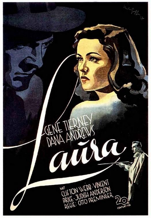 L'affiche du film Laura