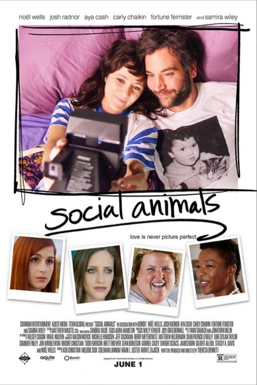 L'affiche du film Social Animals