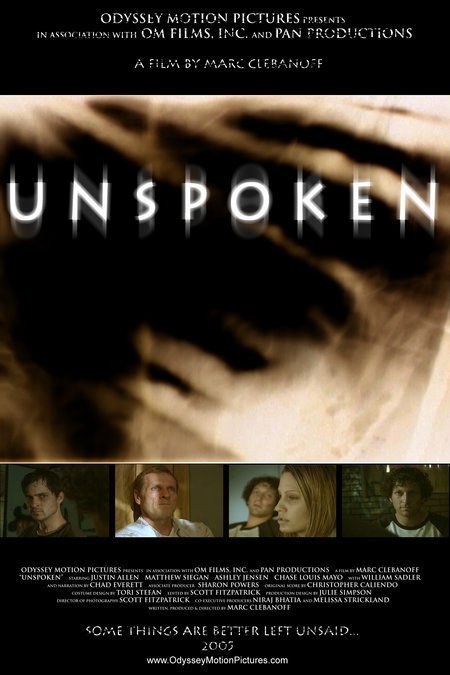 L'affiche du film Unspoken
