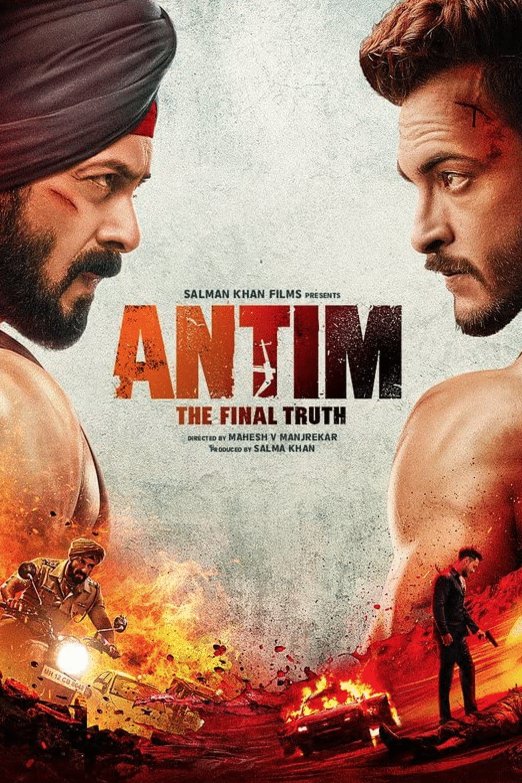 L'affiche originale du film Antim: The Final Truth en Hindi