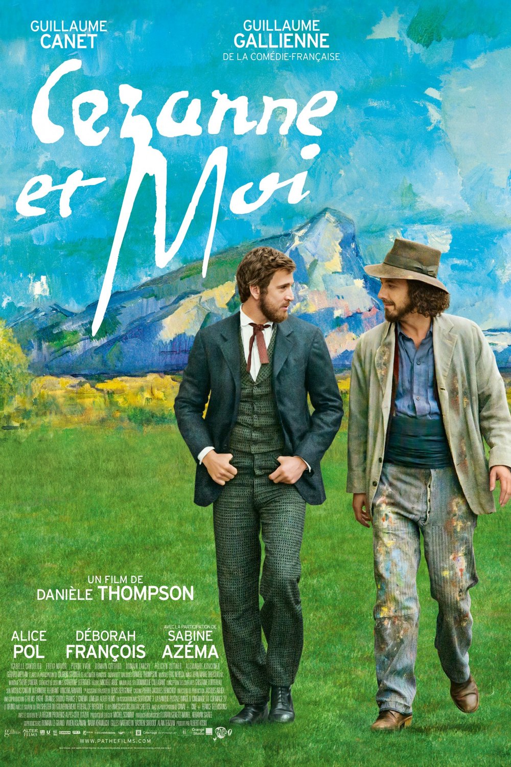 L'affiche du film Cézanne et moi