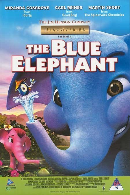 L'affiche du film L'Éléphant bleu