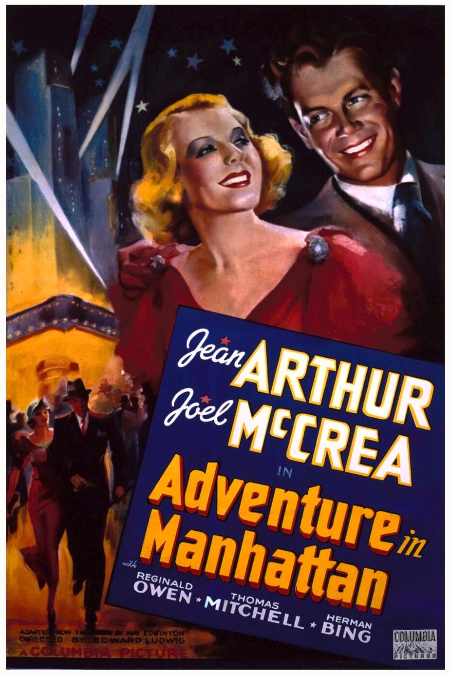 Poster of the movie Adventure in Manhattan