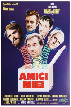 L'affiche originale du film Amici miei en italien