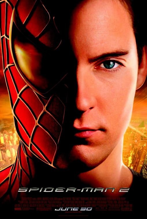 L'affiche du film Spider-Man 2
