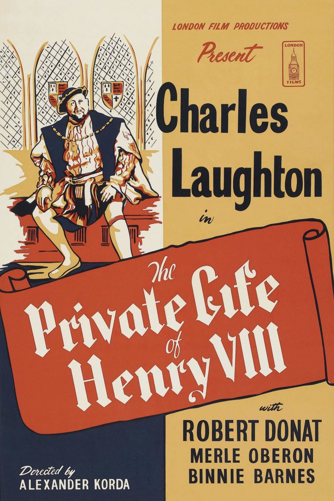 Poster of the movie The Private Life of Henry VIII.