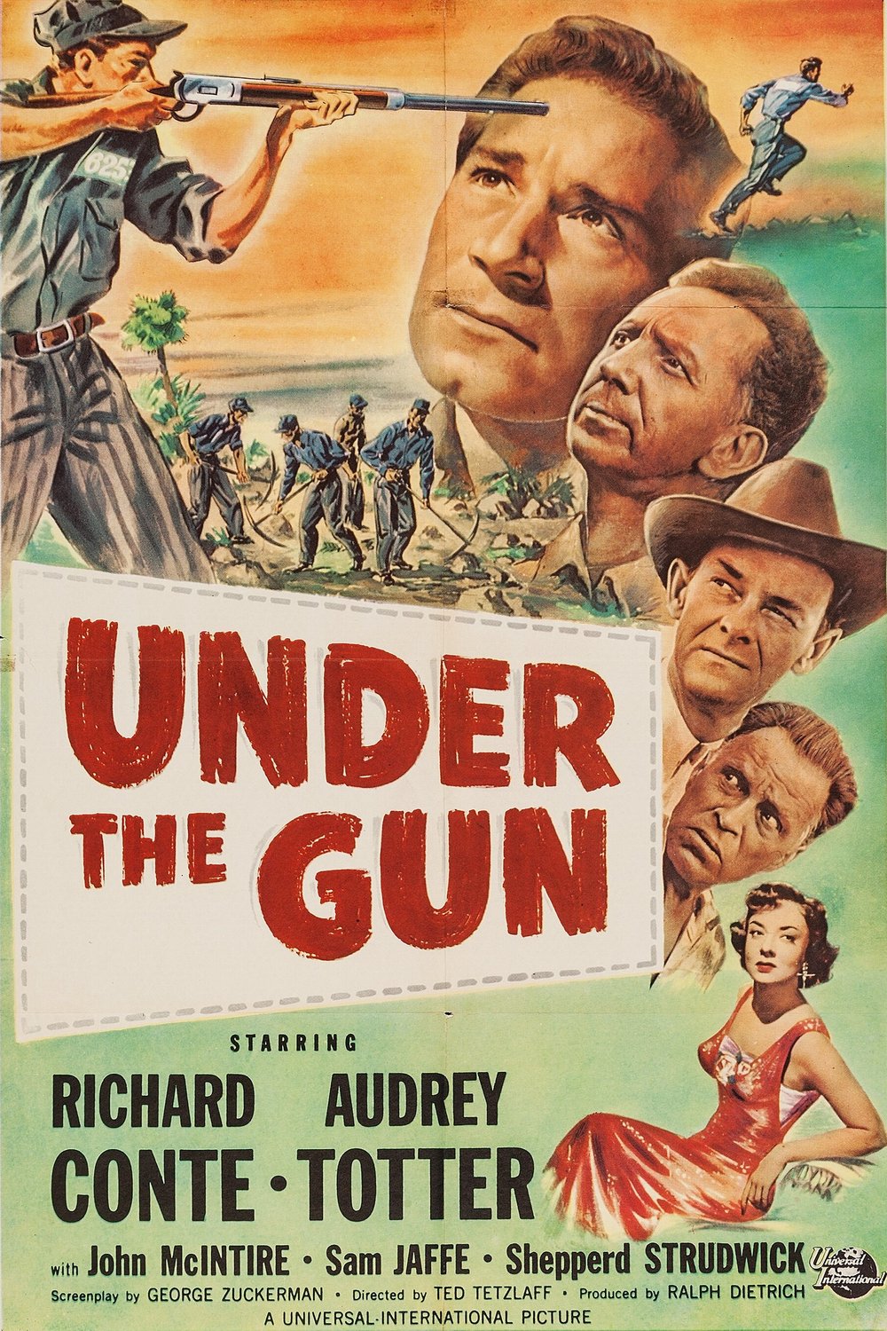 L'affiche du film Under the Gun