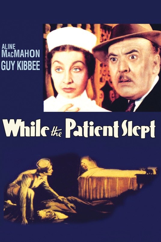 L'affiche du film While the Patient Slept