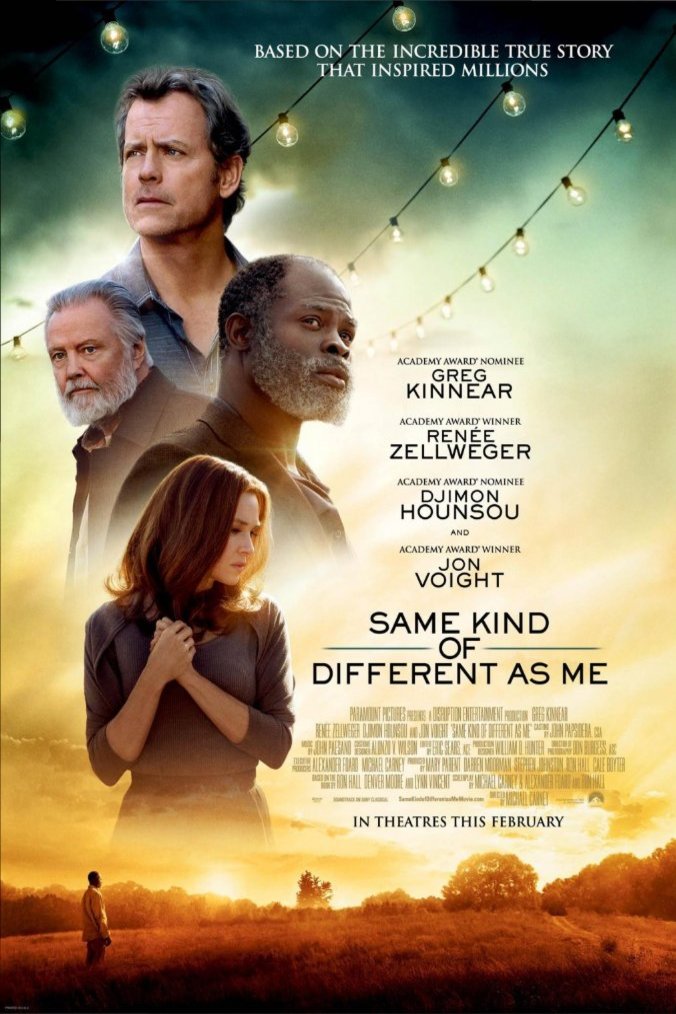 L'affiche du film Same Kind of Different as Me