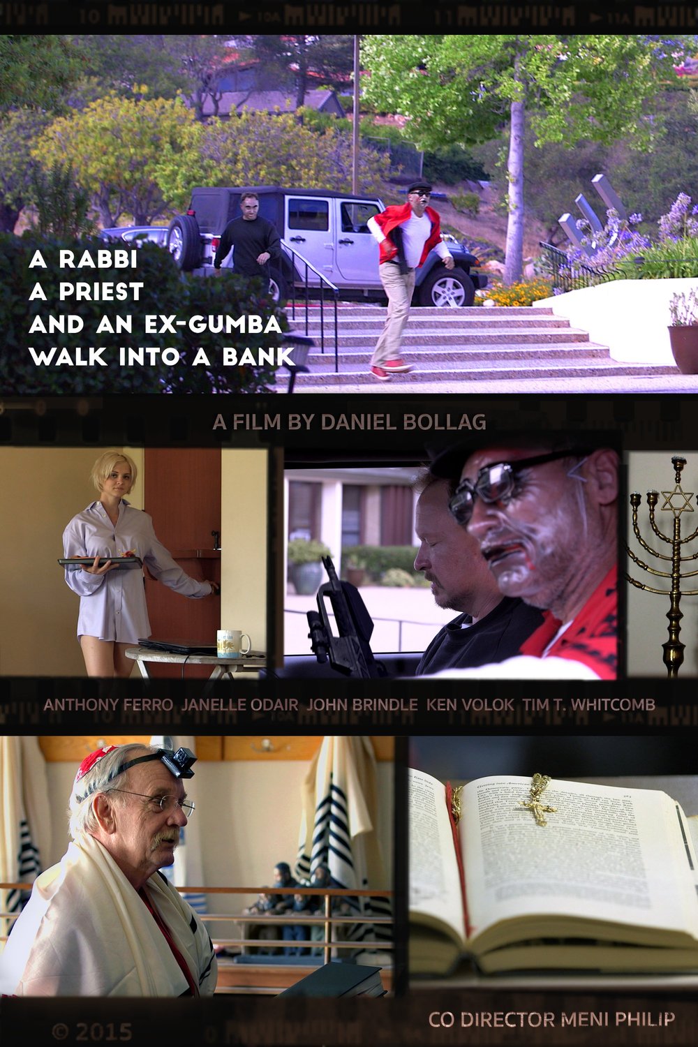 L'affiche du film A Rabbi, a Priest and an Ex-Gumba