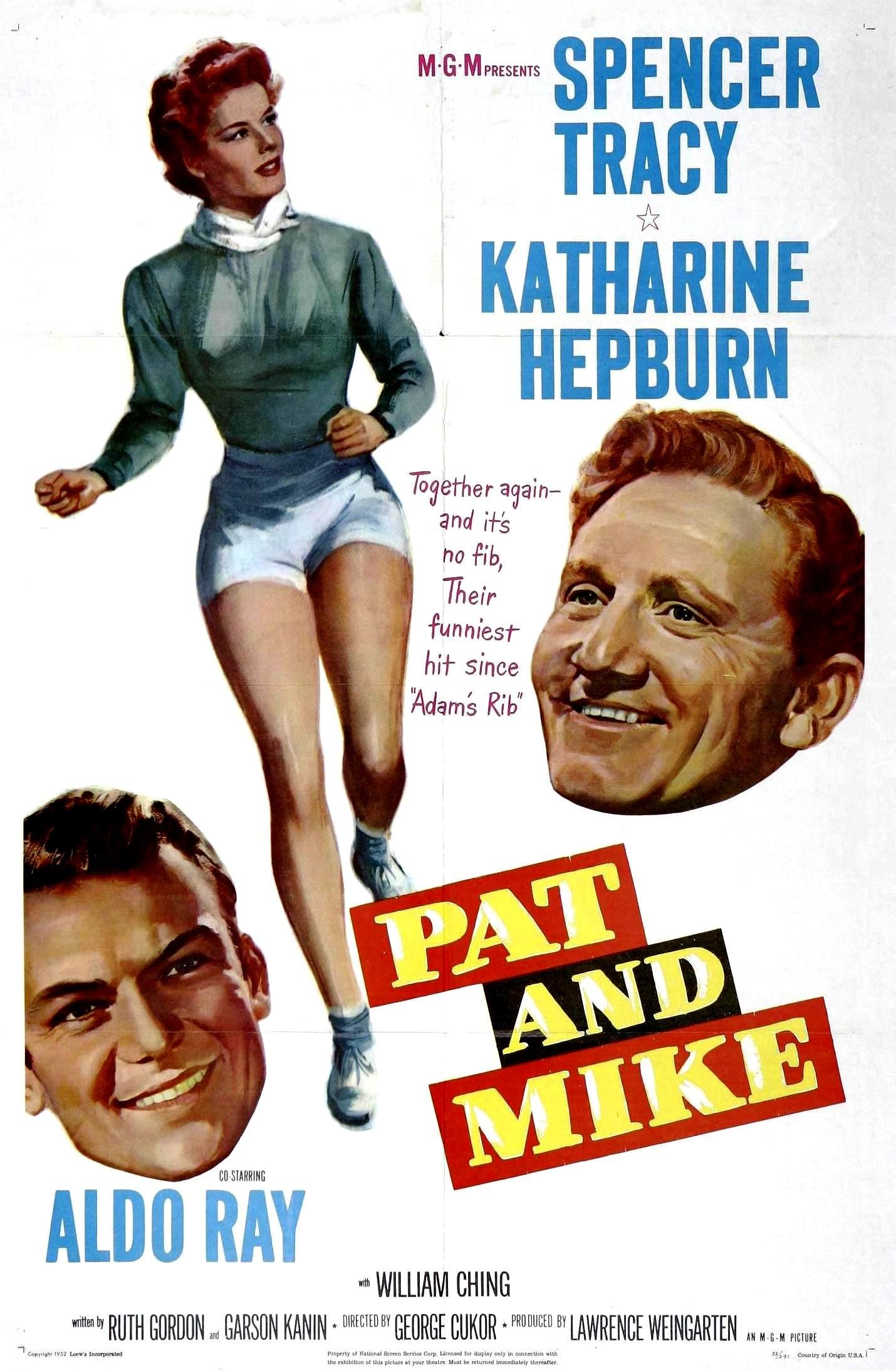 L'affiche du film Pat and Mike