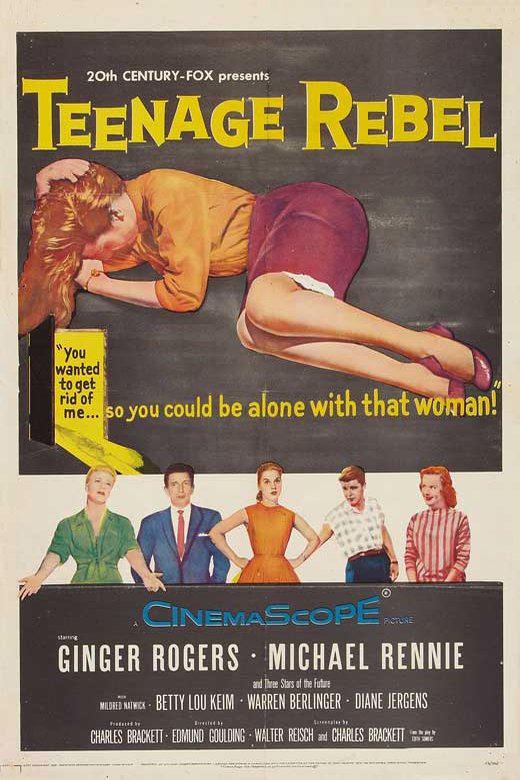 L'affiche du film Teenage Rebel