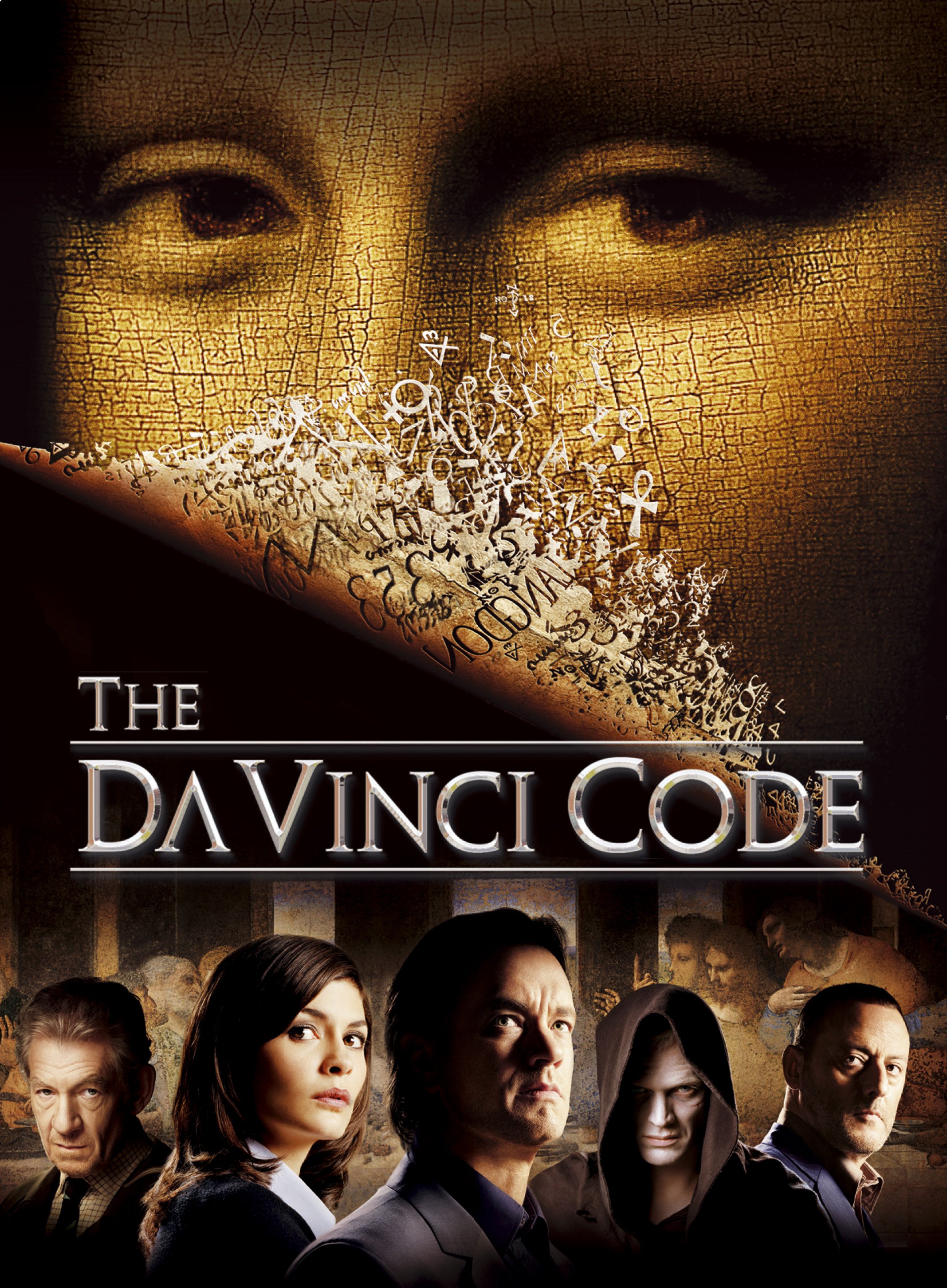 L'affiche du film The Da Vinci Code