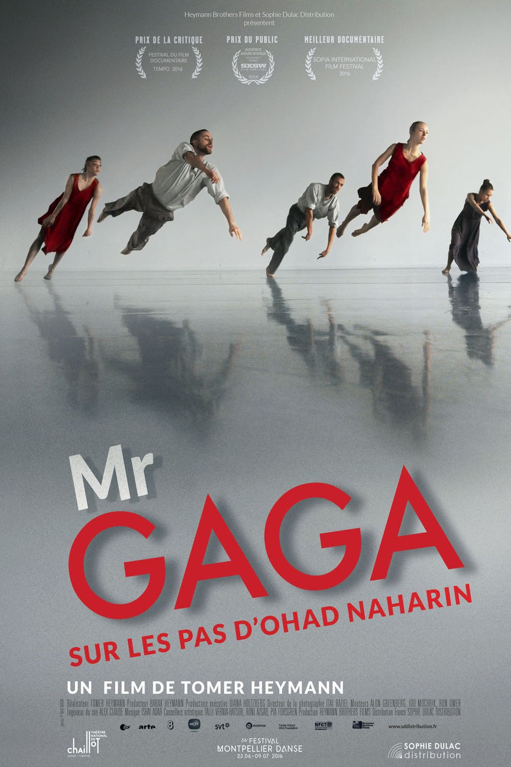 L'affiche du film Mr Gaga: Sur les pas d'Ohad Naharin