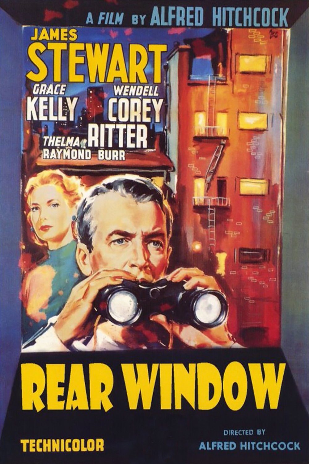 L'affiche du film Fenêtre sur cour