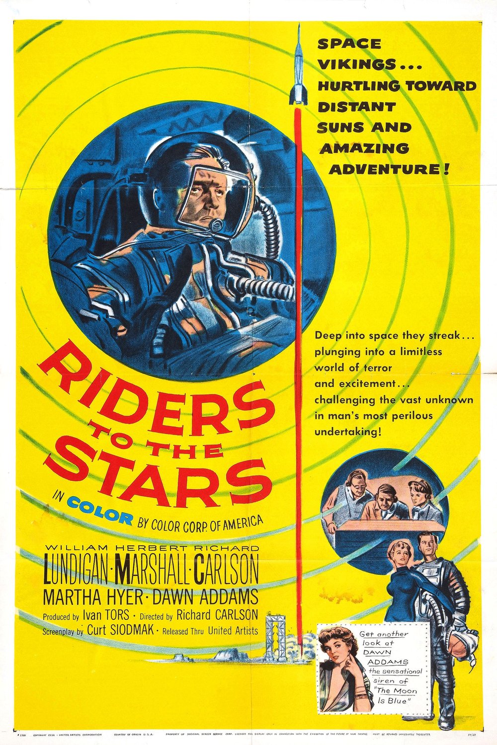 L'affiche du film Riders to the Stars