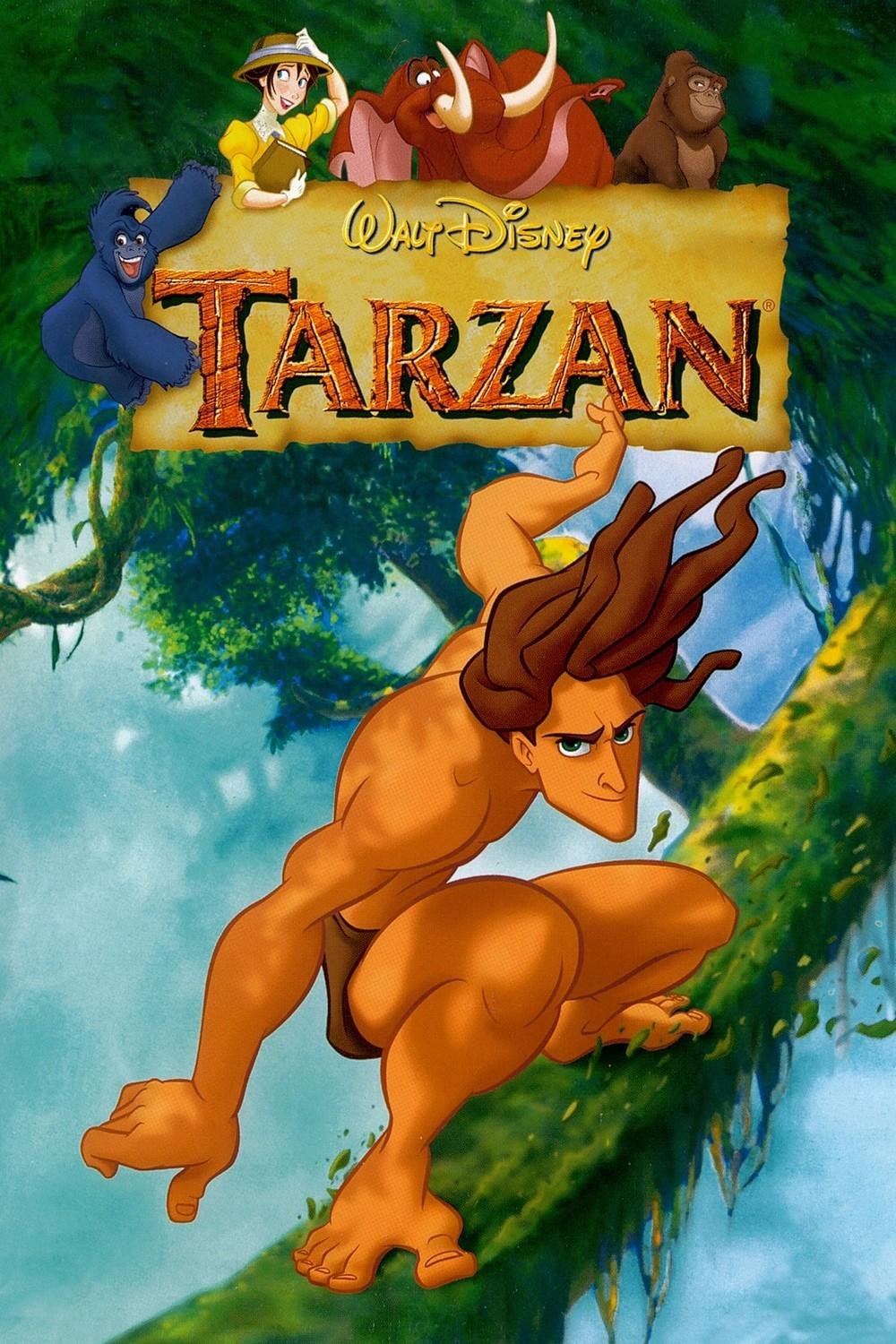 L'affiche du film Tarzan