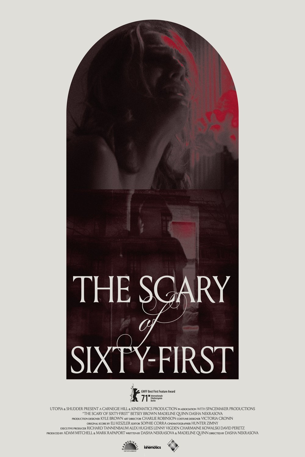L'affiche du film The Scary of Sixty-First