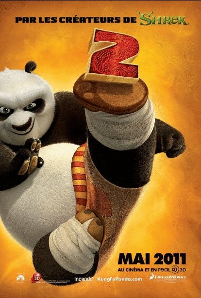 L'affiche du film Kung Fu Panda 2