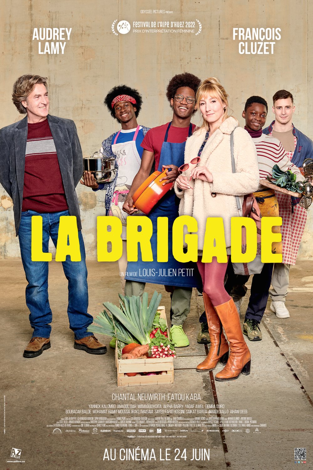 Poster of the movie La brigade