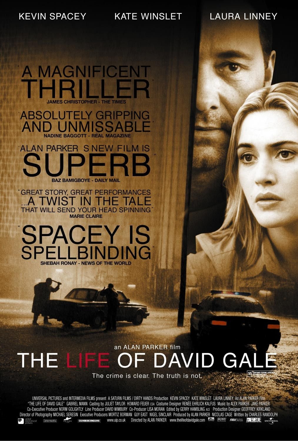 L'affiche du film La Vie de David Gale