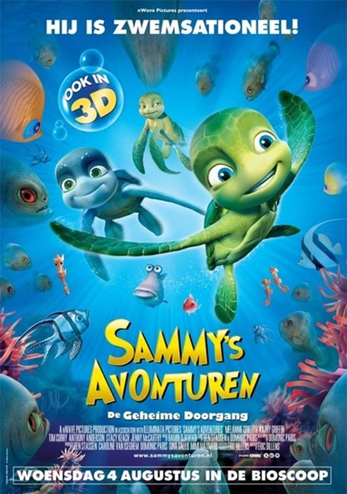 L'affiche du film A Turtle's Tale: Sammy's Adventures