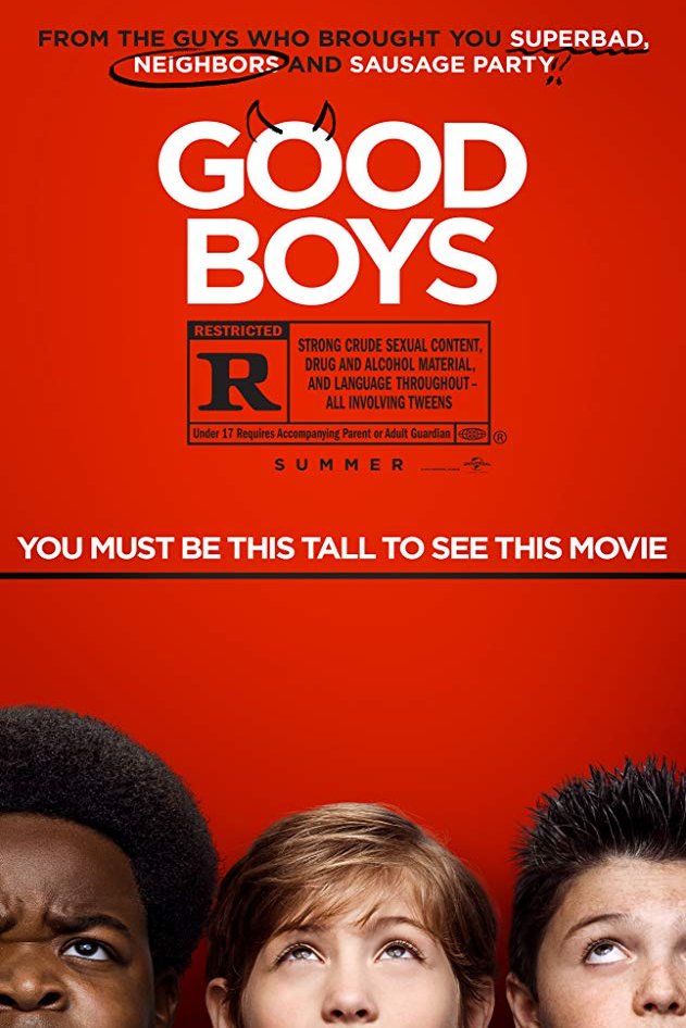 L'affiche du film Good Boys