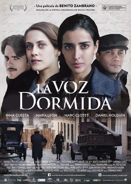 L'affiche originale du film La Voz Dormida en espagnol